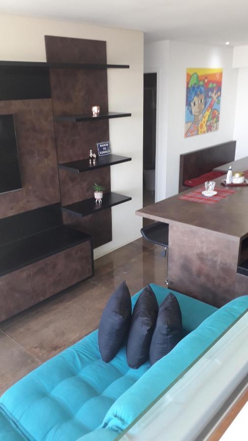 Maravilhoso Apto Vista Mar Jacuzzi Wi Fi Pé Areia Santos  Exterior foto