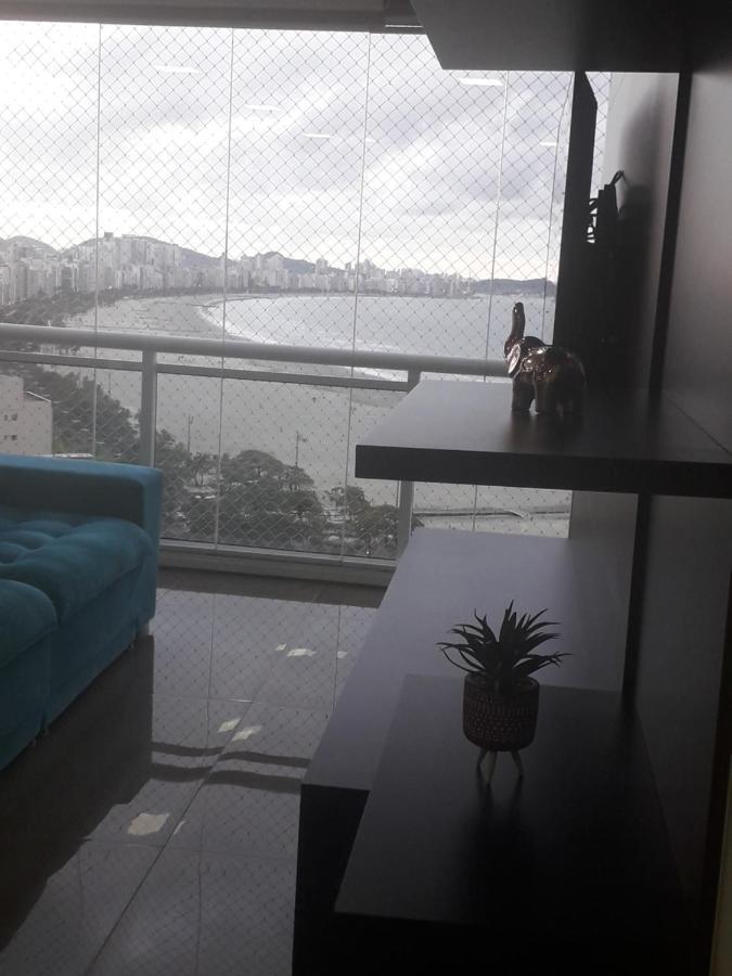 Maravilhoso Apto Vista Mar Jacuzzi Wi Fi Pé Areia Santos  Exterior foto