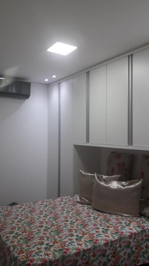Maravilhoso Apto Vista Mar Jacuzzi Wi Fi Pé Areia Santos  Exterior foto