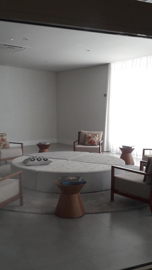 Maravilhoso Apto Vista Mar Jacuzzi Wi Fi Pé Areia Santos  Exterior foto