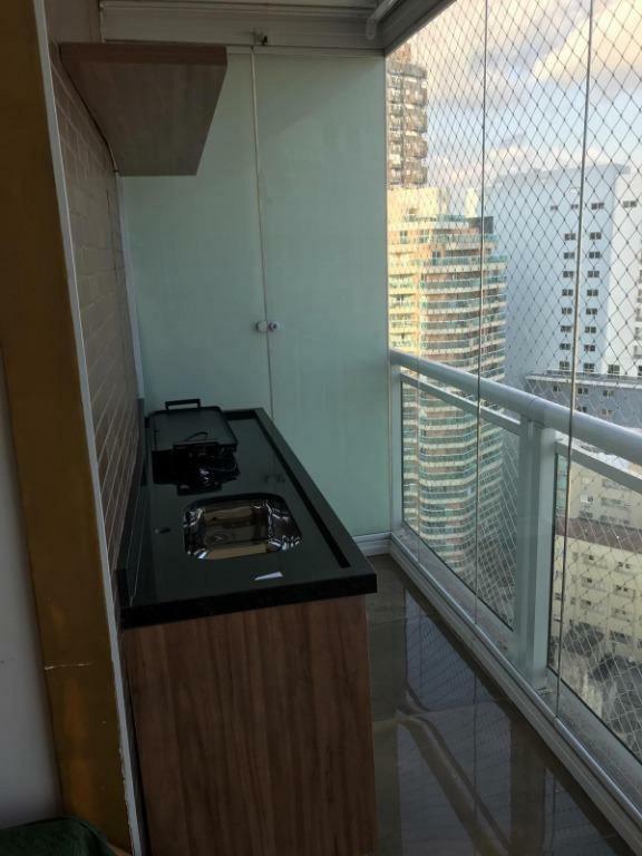 Maravilhoso Apto Vista Mar Jacuzzi Wi Fi Pé Areia Santos  Exterior foto